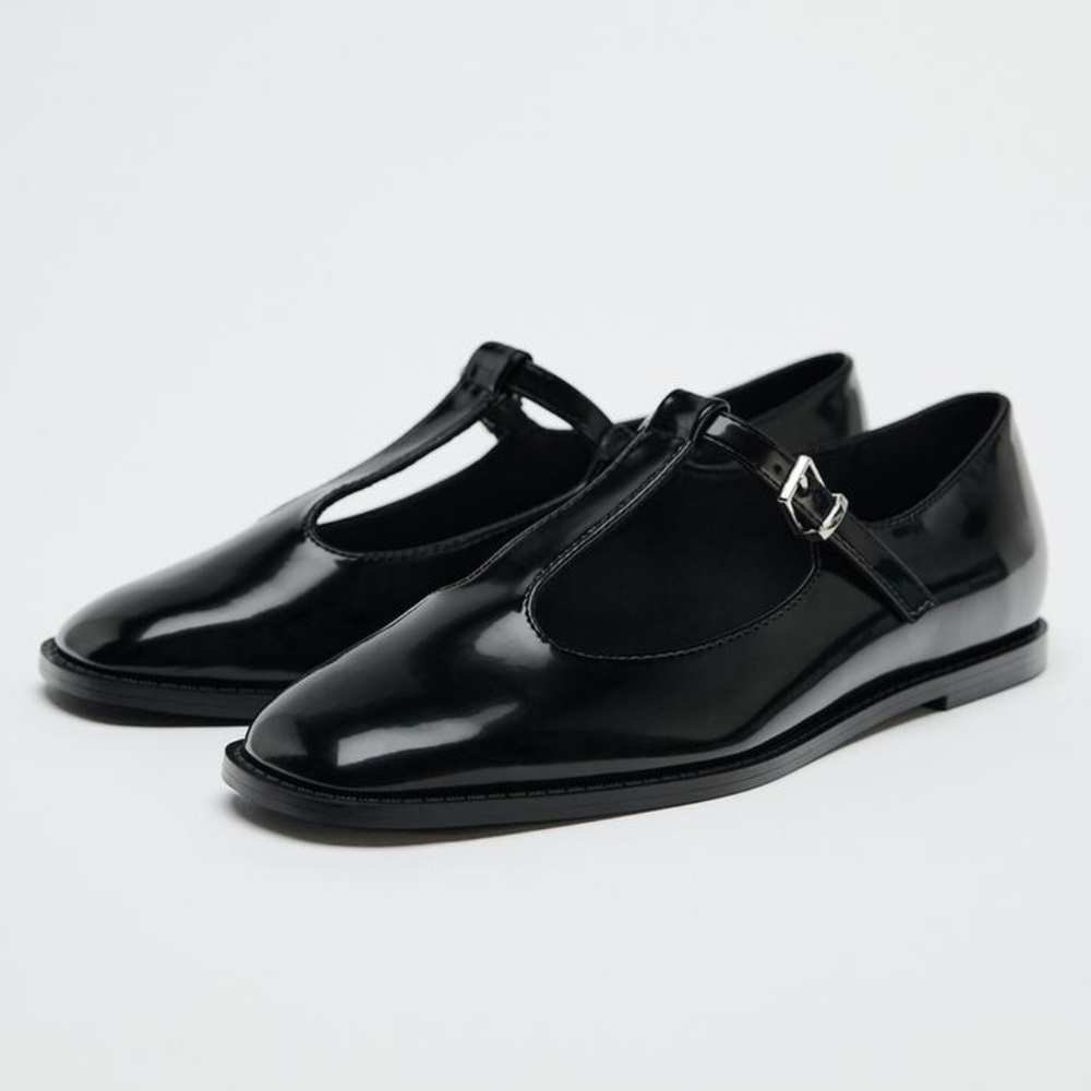 Zara | Flat Mary Janes